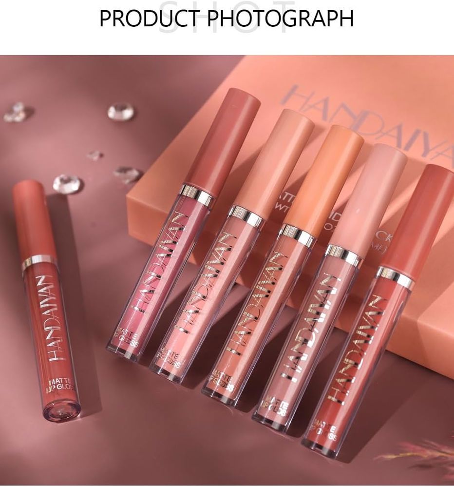 CAKAILA 10 Pcs Matte Liquid Lipstick Set – Smooth, Moisturizing, Long Lasting & Waterproof No reviews yet._thumbnail_1