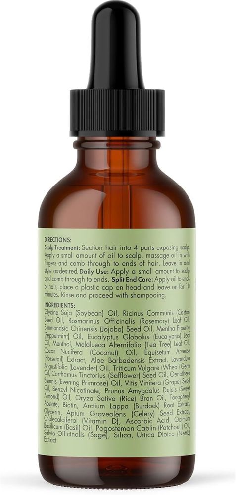 Mielle Organics Rosemary Mint Hair Growth Oil - 2 fl oz (59 ml)_thumbnail_2